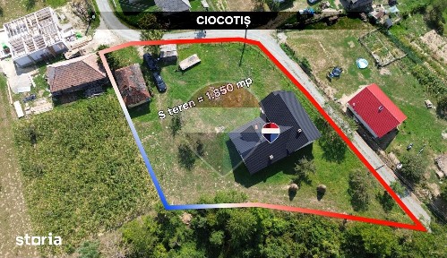 Casă Semifinisată cu 5 Camere | Ciocotiș, Maramureș