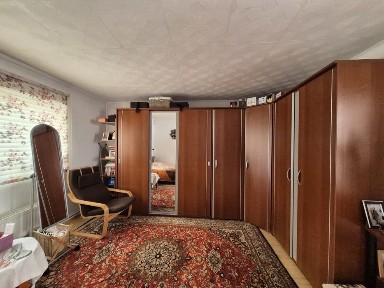 Casă spațioasă cu 2 intrări, Anexă 33mp (cărămidă) & Atelier/Hală 75 mp (panouri sandwich) - Curent Trifazic - Locuință/Afacere - Alexandria, Școala 7