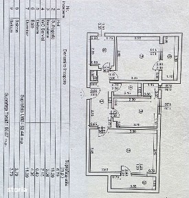 Vand ap cu 2 camere zona Lic. Stirbei