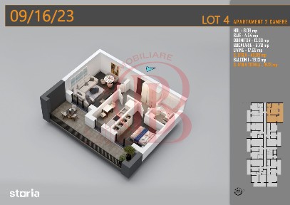 Apartament 2 camere Theodor Pallady-Metrou Nicolae Teclu