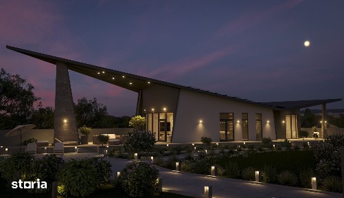 Proprietate unică cu arhitectură futuristă, Beverly Hills, Sânmartin