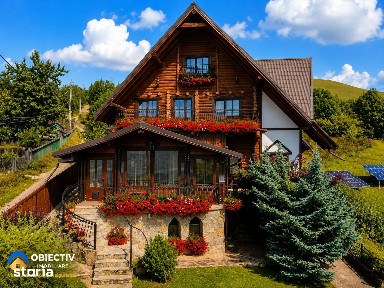 Domeniu de poveste cu panoramă spre lac și Masivul Ceahlău