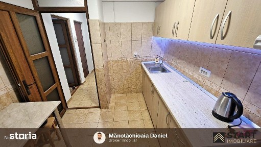 Apartament 1 Cameră Decomandat de închiriat - Cartier Visoianu, etaj 1