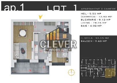 Apartament 2 camere Decomandat, comision 0, zona Pallady