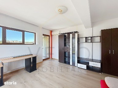 Apartament cu 1 camera, 36 mp, CT, AC, balcon 5 mp, zona Iulius Mall