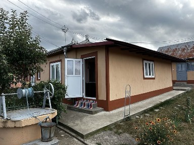 Casă-Gospodarie-locuibilă cu 3 cam+ 2 anexe +1700mp teren in sat Mănăstireni la 15km de BT!