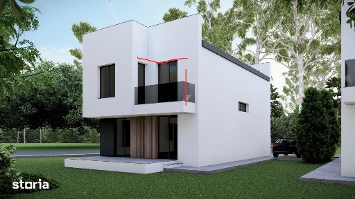 Casa individuala premium P+1E - Comuna Berceni | 4 camere | 3 băi