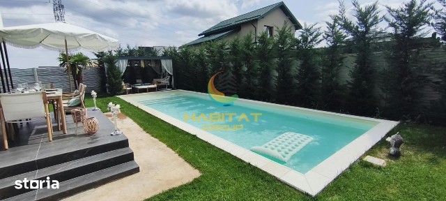 Vila Smart Premium | Piscina + Gazon cu Incalzire | Mobilata