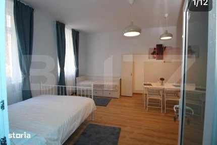 Garsoniera de inchiriat, 32 mp, zona Centrul Vechi