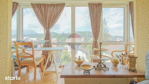 Apartament 4 camere, vedere Bucegi, etaj 1, Predeal