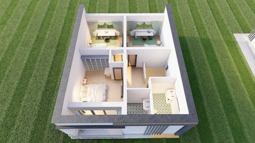 Vilă modernă Vișan - 5 min Iași | 120 mp | 3 băi | Cartier nou