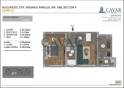 Proiect Cavar Residence Drumul Binelui 168