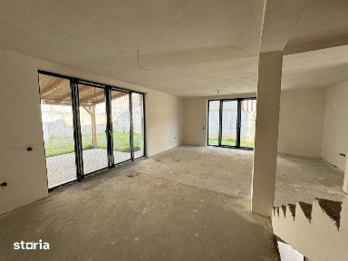 Casa tip duplex, 135mp utili, 4 camere, Semifinisata, Garaj, Zona Taut