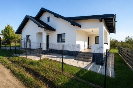 Casă modernă de vânzare în Dumești - finalizată în 2024, complet mobilată și utilată