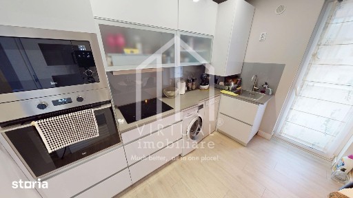Apartament cu 2 camere, 77 mp utili + 2 balcoane, parcare subterana