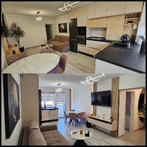 Apartament 2 camere NOU + MOBILAT COMPLET | 50,2 mp + balcon 8,1 mp | PARCARE | Sub Cetate City 2
