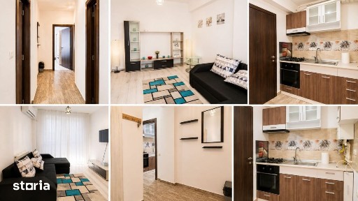 Apartament mobilat/utilat, loc de parcare, 5 min Metrou