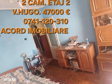 2 camere la etajul 2, pe mijloc