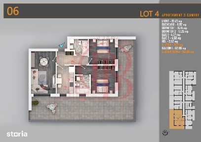 Apartament 3 camere Titan Th. Pallady-Sector 3-Metrou Teclu
