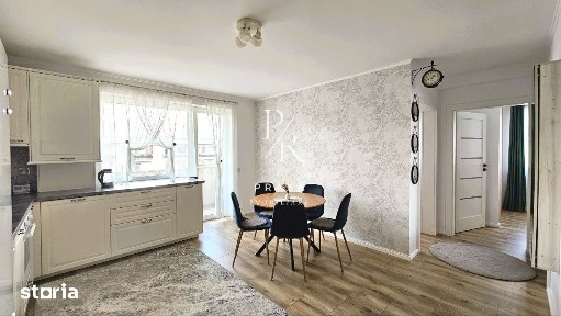 Apartament 3 camere, balcon, parcare, boxa, mobilat complet, zona JYSK