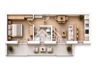 Apartament, 38,87 m²