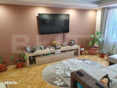 Apartament 3 camere, etaj 1, loc de parcare, mobilat, Calea Bucurest