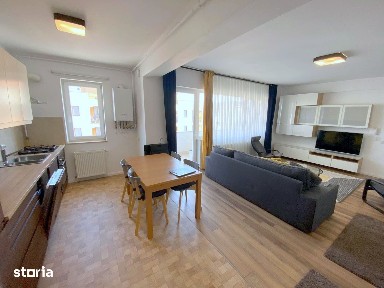 2 camere, bloc nou, mobilat modern, cu parcare, in Buna Ziua zona LIDL