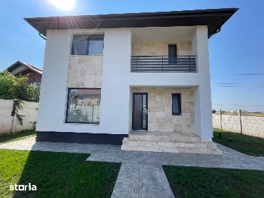 Casă P+1 individuală 4 camere, gata de mutare - Berceni,Ilfov - Asfalt