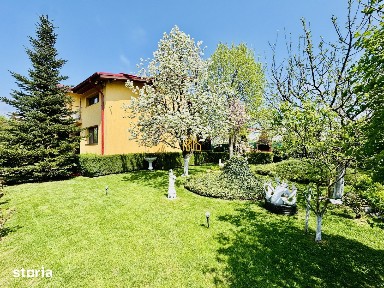 CASA DOMNESTI LUX/ GRADINA AMENAJATA/ 620 MP TEREN/