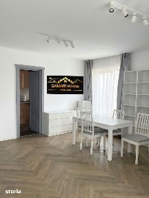 Bloc nou, apartament cu 2 camere, parcare sub bloc, mobilat, 400€/Luna
