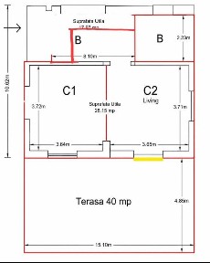 Apartament tip Penthouse in Cavnic Ultracentral