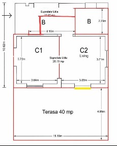 Apartament tip Penthouse in Cavnic Ultracentral