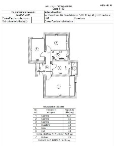 Apartament 3 camere, str.Trandafirilor, nr.3 Hunedoara