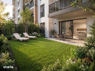 Apartament cu 2 camere, terasă și curte proprie de 65,70 mp