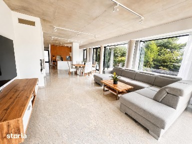 Furnished equipped G+2 villa built 2014 5 terraces 700sqm plot Pipera