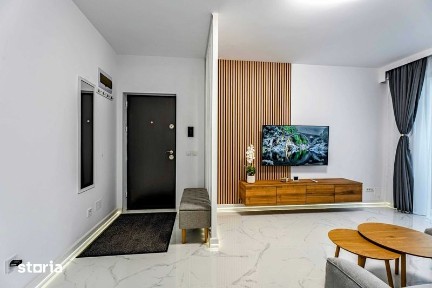 Apartament 2 camere Selimbar, complet mobilat, parcare + incarcare EV