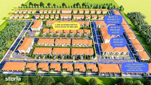 BLOC NOU ! Apartament 2 camere, 51.35 mp, zona Bucium la un SUPER PRE
