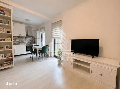 Apartament mobilat si utilat,2 camere,curte 71 mp,Braytim