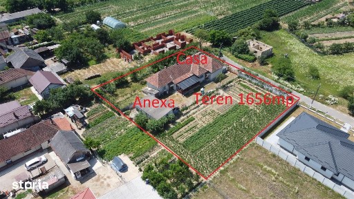 Casă spațioasă cu teren generos de 1.656 mp, în orașul Livada