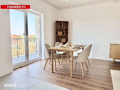 Apartament spatios - 2 camere - 53 mp utili - balcon 20 mp - Mosnita