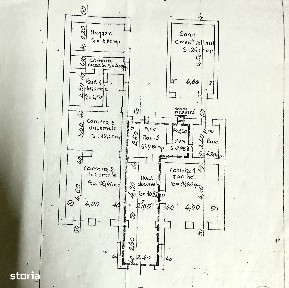 Oportunitate de investitie, casa 3 camere, teren 515 mp -Sireanu