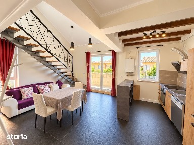 BG199-Apartament 3 camere, 2 niveluri, 2 băi, mobilat - Lidl Giroc