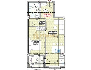 Apartamente 2 cam | 48mp | Terasa 22mp | Traian Vuia | ID:1582