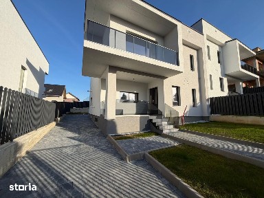 Duplex semifinisat, 119 mp utili, teren 375 mp | Dezmir - intrare