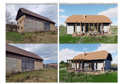 Vand casa cu proiect de amenajare autorizat avand 3.500 mp de teren la Cacova Ierii/Iara