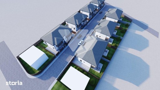 Casa individuala 4 camere 3 bai teren 258 mp in Selimbar Sibiu