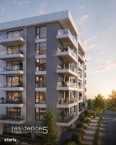 ULTIMUL finalizat | 3 Camere cu grădină, în bloc Residence5, la pădure