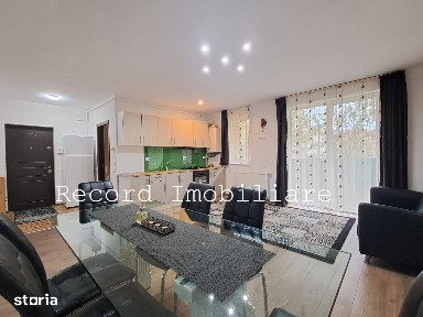 Apartament 3 camere cu gradina 100 mp mobilat zona Eroilor in Floresti