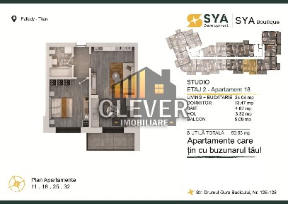 Apartament 2 camere Pallady, 51 mp, Comision 0% Ideal investitie