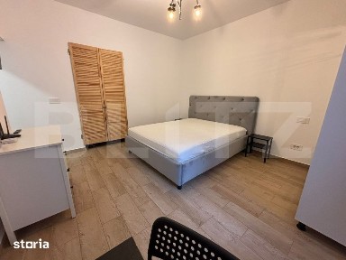 Apartament 1 camera, 25 mp, curte - Ultracentral